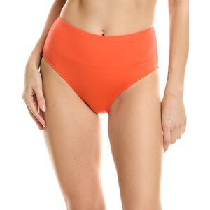 Coco Contours Womens  Thrive Bikini Bottom, Orange
